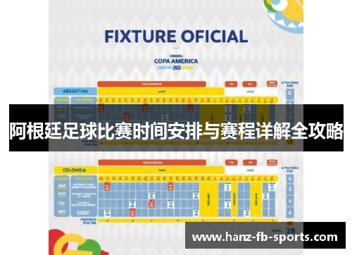 阿根廷足球比赛时间安排与赛程详解全攻略 阿根廷足球比赛时间安排与赛程详解全攻略